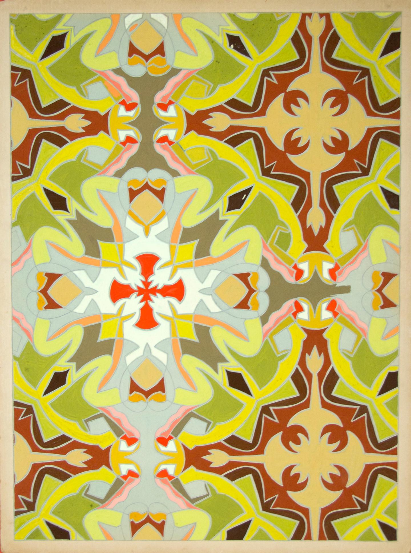 History CCAD Student Work Hermine Esswein Patterns 1935