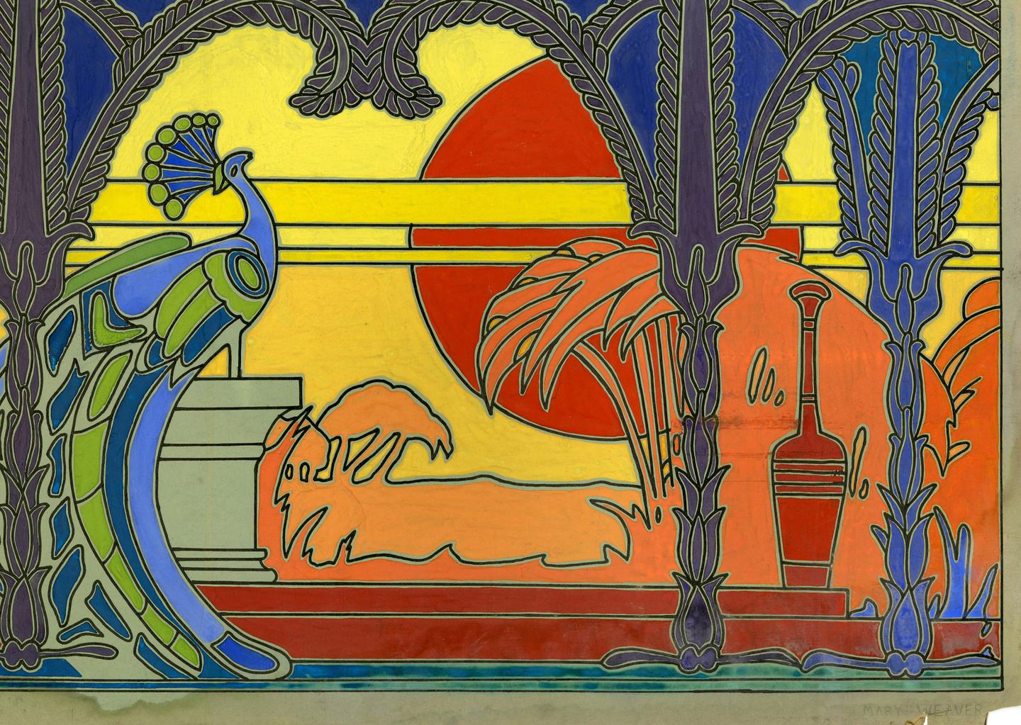 History CCAD Student Work Mary Weaver Untitled 1937
