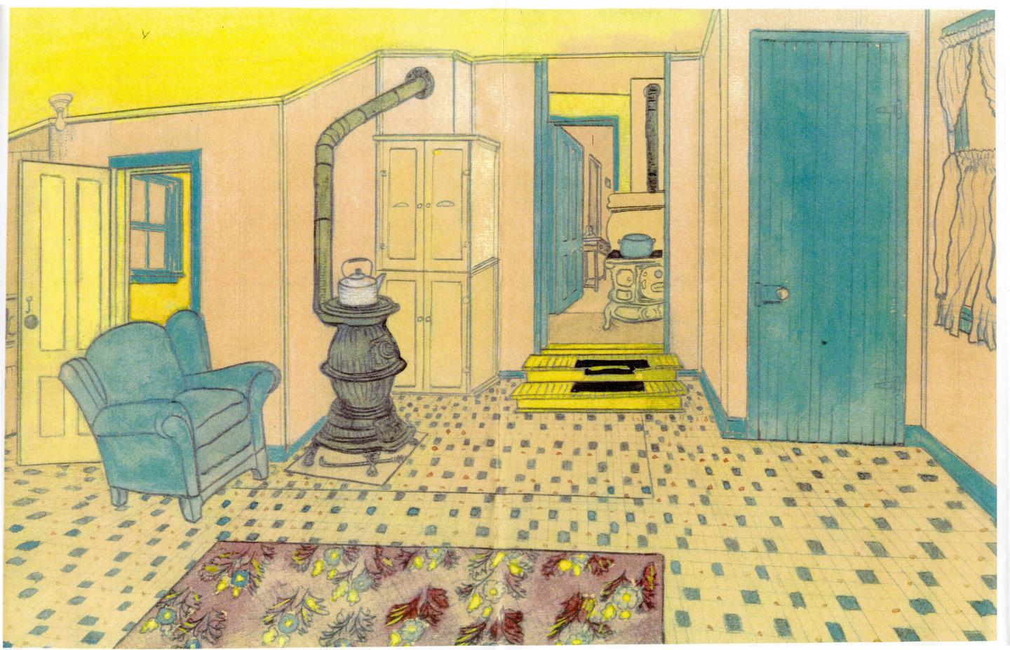 History CCAD Student Work Wild Bill Zim Untitled 1946