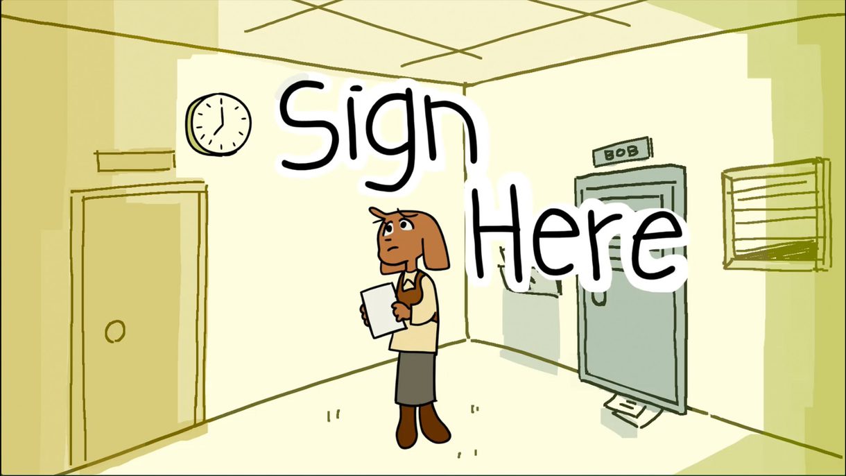 An animation created by Gia Kornfeld, an undergraduate in Animation at CCAD.