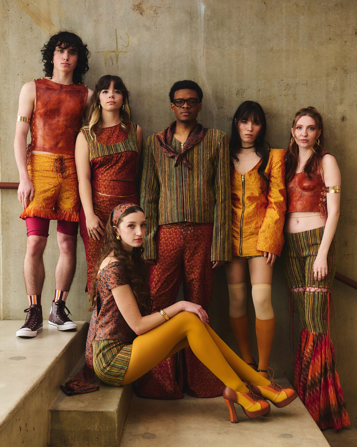 A garment collection designed by Morgan Reiners, an undergraduate in Fashion Design at CCAD.