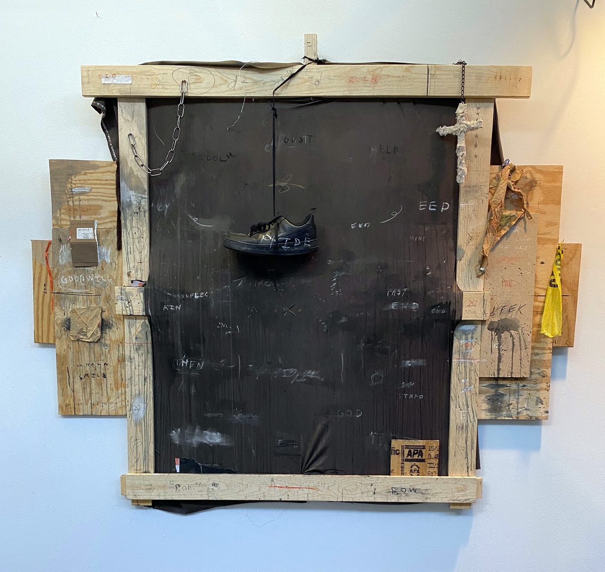 A mixed medium project created by Josh Furillo, an undergraduate in Fine Arts at CCAD.