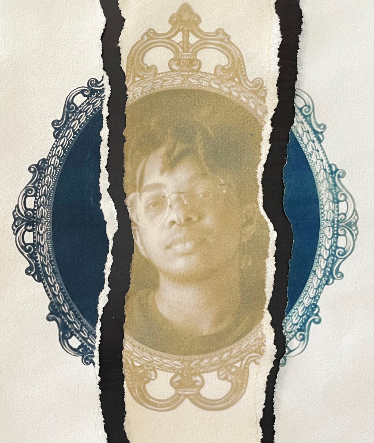 An alternative process photo created by Westly Williams, an undergraduate in Photography at CCAD.