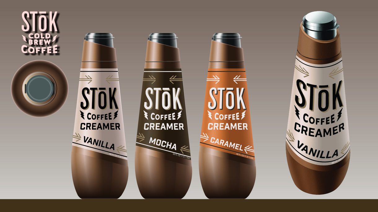 Stok Creamer created by Simon Chaney, an undergraduate in Product Design at CCAD.