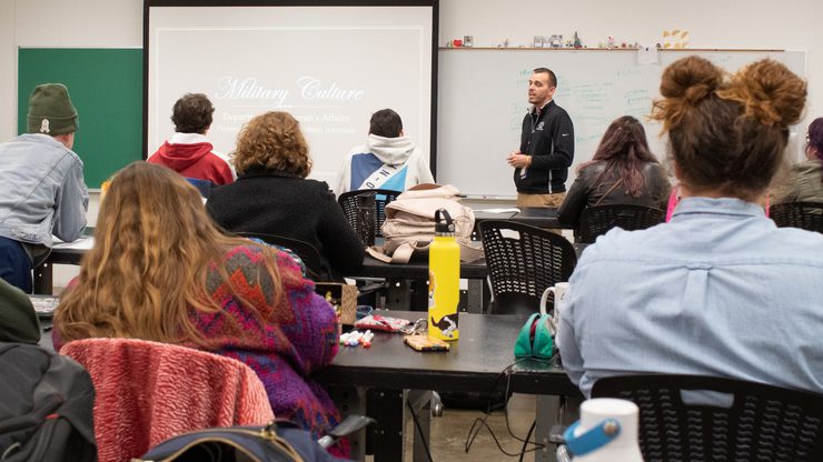 CCAD Faculty Talking to Students