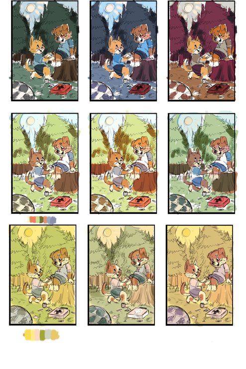 Columbus Humane Color Comps