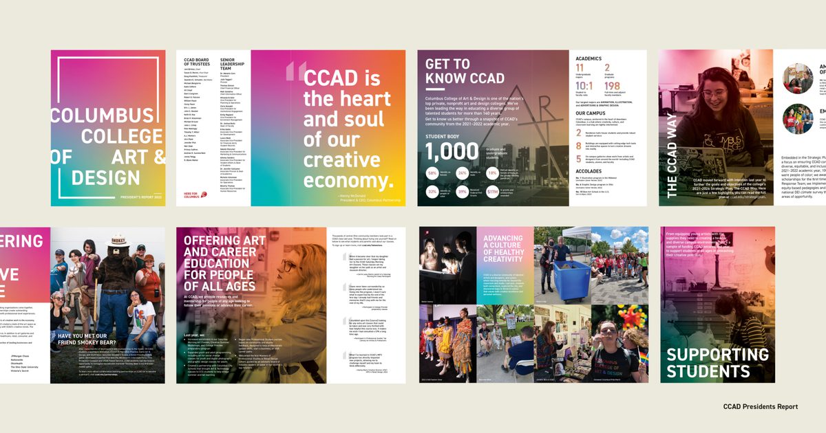 CCAD releases second annual President’s Report - CCAD