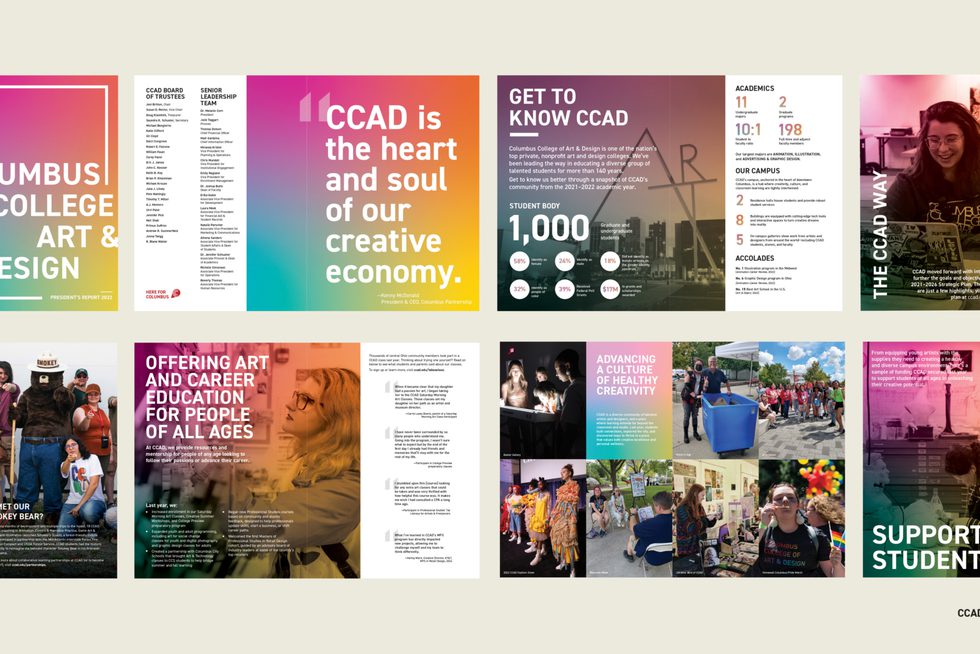 Columbus20 College20of20 Art202620 Design20202220 President27s20 Report1 0