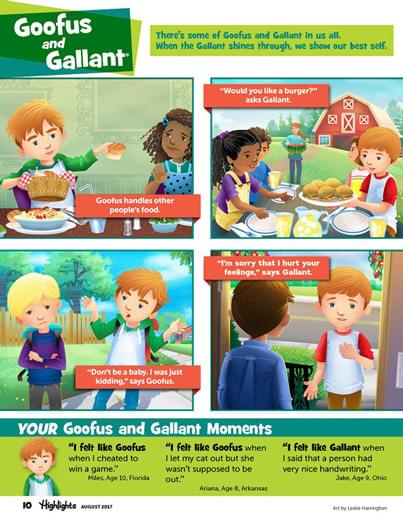Goofus and Gallant